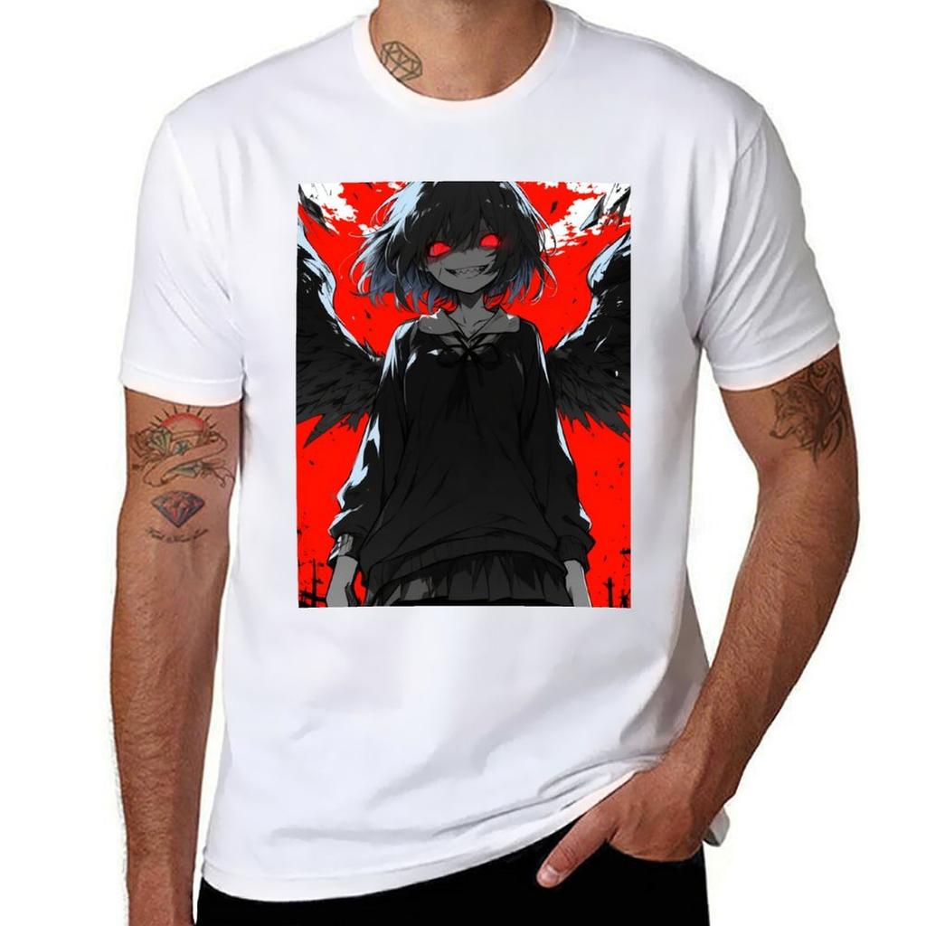 Angel Core Tshirt Nonshrink Basic Cotton Tshirt
