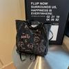 Women's bag 2025 new simple large-capacity texture versatile shoulder bag fashion trend backpack