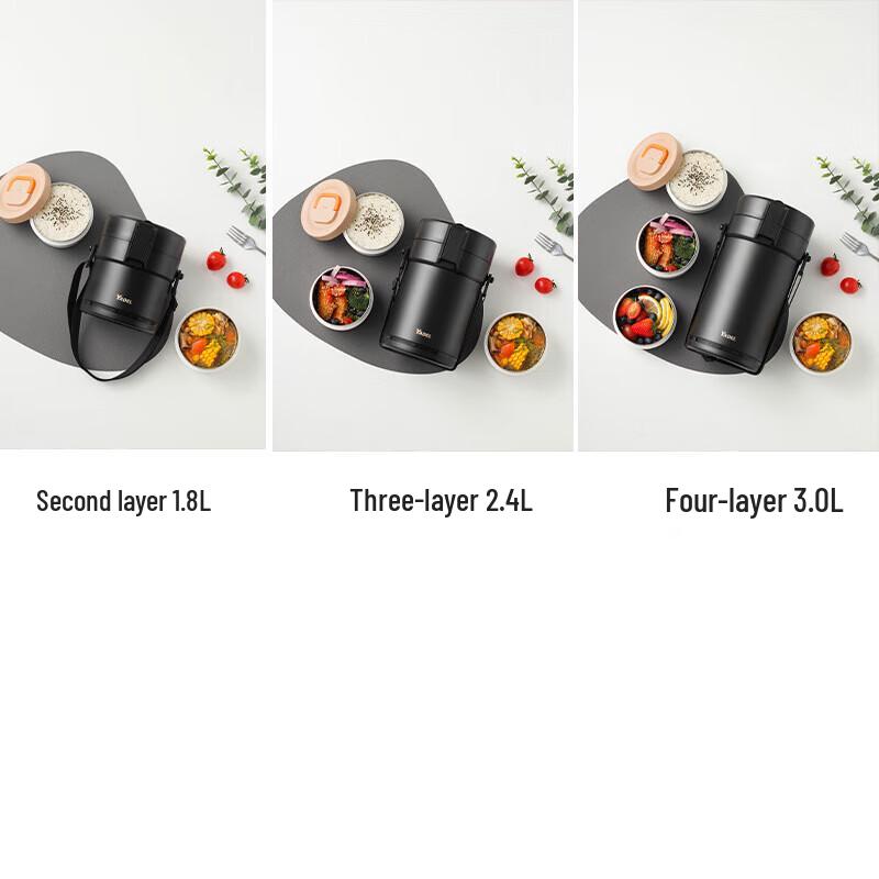 Fanshi 304 Stainless Steel Thermal Lunch Box