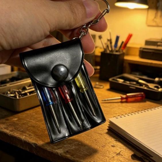 Cross-Border Mini Screwdriver Set for Apple & Android Phone Disassembly with Portable Storage Bag