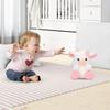 Strawberry Doll Cow Plush Toy Cartoon Strawberry Cow Adorable Stuffed Cow Doll  Kids Toy