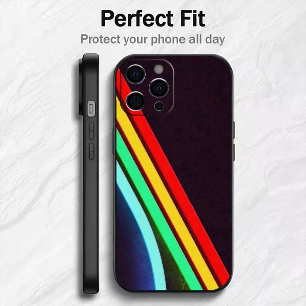 Custodia per Telefono Gioco ARC R-Raiders-s Per iPhone17,16,15,14,13,12 Plus,Max Copertura Nera in Morbido Silicone