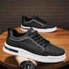 Canvas new summer breathable niche design casual board shoes student sports black trendy shoes