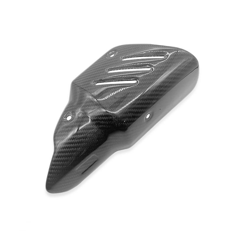 Motorcycle Carbon Fiber Exhaust Muffler Pipe Protector Heat Shield Guard For MT07 MT09 MT10 FZ10 R3 ZX4R ZX6R ZX4RR Z400 CBR5