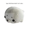 50cm Cute Seal Doll Sleeping Pillow Plush Stuffed Toy Skin Friendly Lightweight Elastic Kids Soft Animal Dolls Decor
