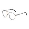 The Classic WMC8224 Titanium Glasses Frame C1 GOLD BLACK