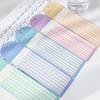 1pcs Macaron Color Sticky Strips 160 Sheets Fluorescent PET Transparent Memo Pad Index Stickers Office
