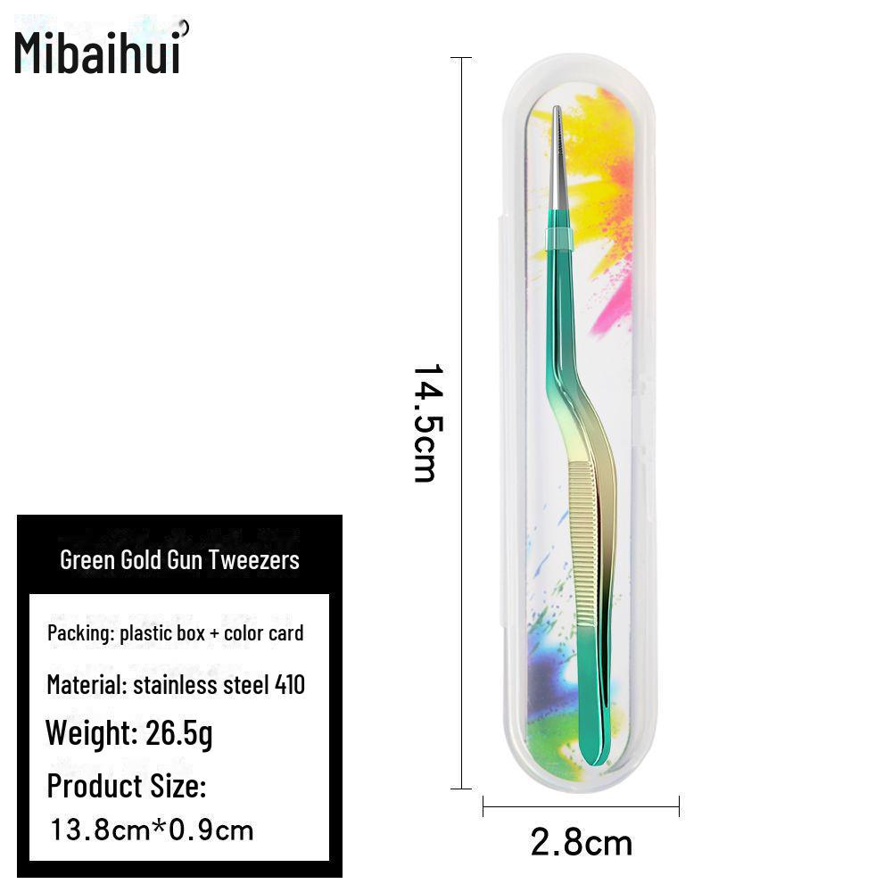 Baby Ear and Nose Cleaning Tweezers - Thickened Earwax and Navel Clip for Children