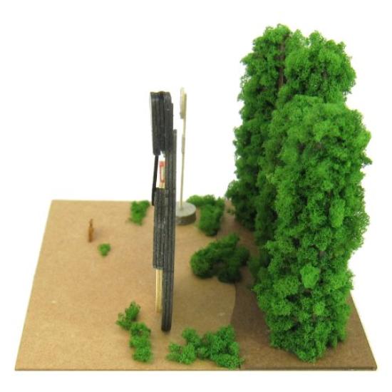 Sankei Riesen-Sitzsäcke Studio Ghibli Mini Mein Nachbar Totoro Totoro und Bushaltestelle Papierbastelbogen Ohne Maßstab MP07-03