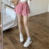 Summer 2025 Women's Sexy Slim Irregular Top & Pink Shorts Set