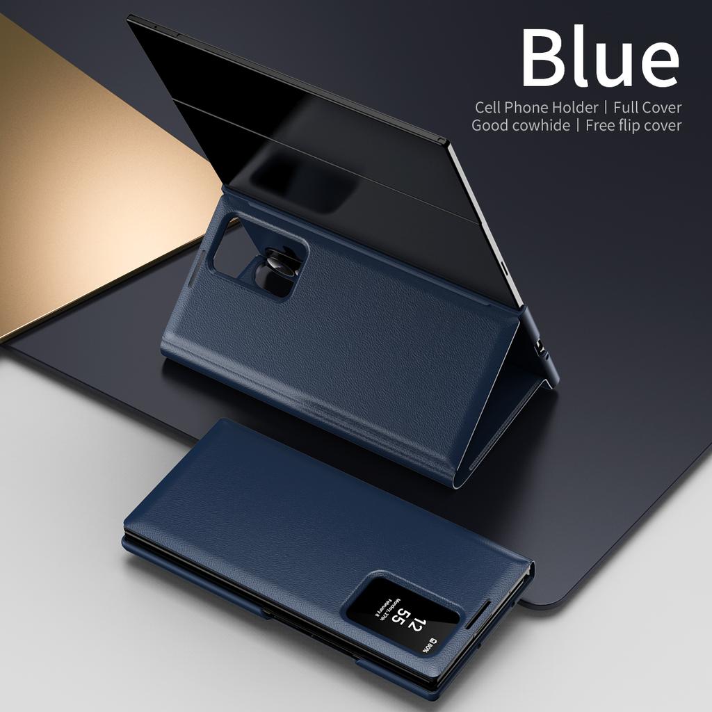 For Samsung Galaxy Z TriFold Case Luxury PU Leather Skin Stand card Protective Back Cover Case For Samsung Z TriFold Phone Shell