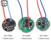 1Pc 3W LED Driver 17mm/20mm DC3.7V 1 Mode 5 Mode LED Flashlight Driver