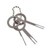Stainless Car Electrical Terminal Wiring Crimp Connector Pin Removel Key Tools