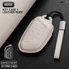 Leather Car Key Cover Case Protection Shell Keychain For Cadillac Ct4 Ct4-V Ct5 C8 Corvette Lyriq