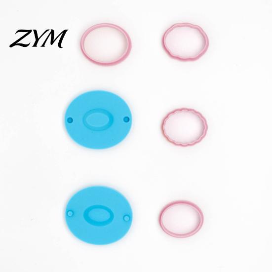 Craft Molds for Clay Earrings 12Pcs Mini Plate Molds, Earring with Positioning Base, Multi?Shape Jewelry Pendant Making Cutters DIY Polymer Earring,