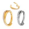 Titanium Steel Nose Rings Cartilage Hoop Earring Elegant Body Piercing Rings Unique Fashion Nose Statement for Women