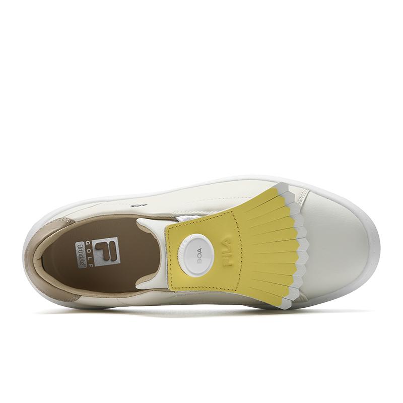 FILA GF 1911 Trainer Fashion Simple Quality Versatile Comfortable Knob Soft Spikes Shock Absorbing Wear Resistant Low Top Golf Shoes A12W611714FTF