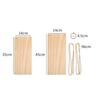1/3pc Wood Swing Hanging Rope Wall Mounted Floating Shelves Home Living Room Wall Shelf Sundries Storage Outdoor Garden Decor