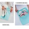 7Pcs Travel Organizer Set Clothes Shoes Toiletries Storage Bags Waterproof Lightweight