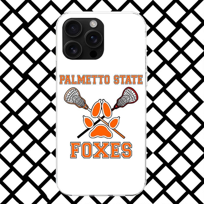 Andreil All For The Game Palmetto State Foxes Phone Case for iPhone 17 Air 16 16E 15 14 Plus 13 Mini 12 11 Pro Max 7 8 + SE 2020