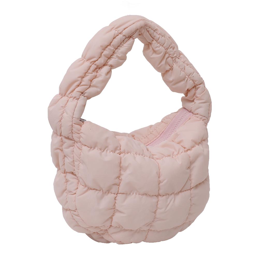 Quilted Padded Crossbody Bag for Women Pleated Bubbles Cloud Shoulder Bags Large Tote Bucket Designer Bag Ruched Handbags 2025