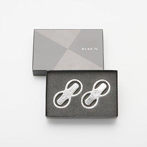 Nousaku Tin Chopstick Rest "8" Set of 2 (50119)