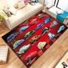 Cartoon Cars Lightning McQueen Living Room Non-Slip Area Rug Soft Carpet for Bedroom Kids Playroom Sofa,Home Decor Doormat Gift