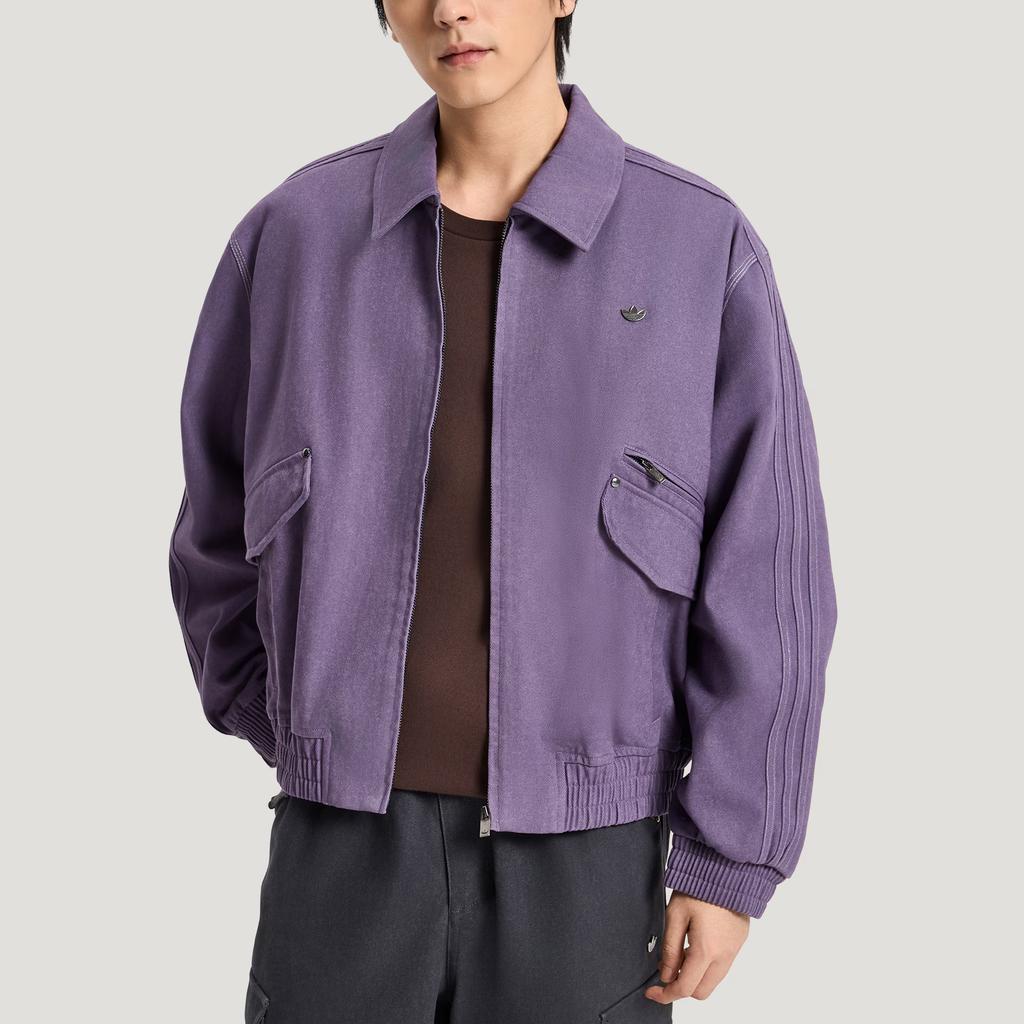 Adidas Originals FW25 Woven Jacket Striped Long Sleeve Men Jacket KR5052