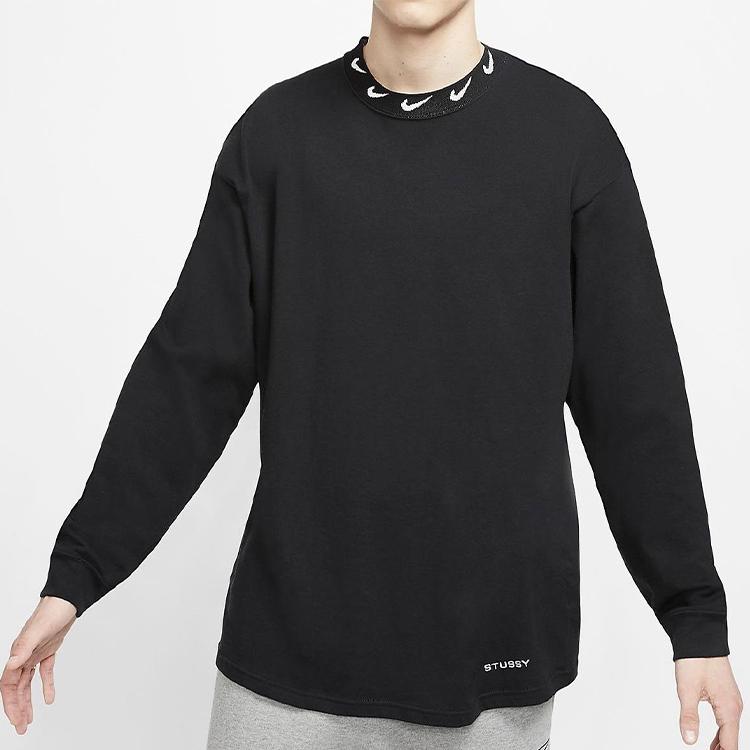 トップス Nike x Stussy NRG BR LS Knit Top Buy Nike x Stüssy NRG BR LS Knit Top Black - Novelship