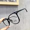 New Fashion Anti-blue Ray Women Myopia Glasses Retro Men Eyeglasses Trend Finished Optical Computer Eyewear Diopter 0 To -4.0