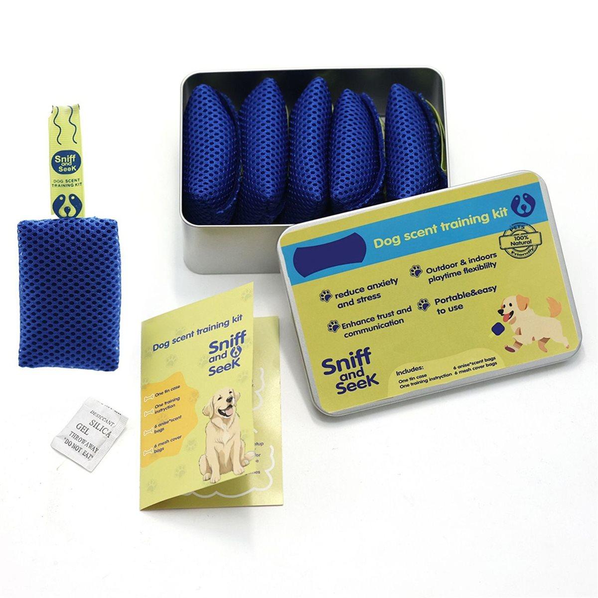 Dog Scent Training Kit, Scent Work Training Kit for Dogs Nosework for Dog Mental Stimulation Agility Training Equipment China Mainland