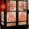 Seasonal Static Cling Decals for New Year Featuring Cultural Celebration Themes for Use on and Glass Partitions