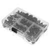 195pcs Universal Motorcycle Fairing Bolts Kit Windscreen Screws Windshield Bolts Fairing Mountings Fastener Clips Screw M5 M6
