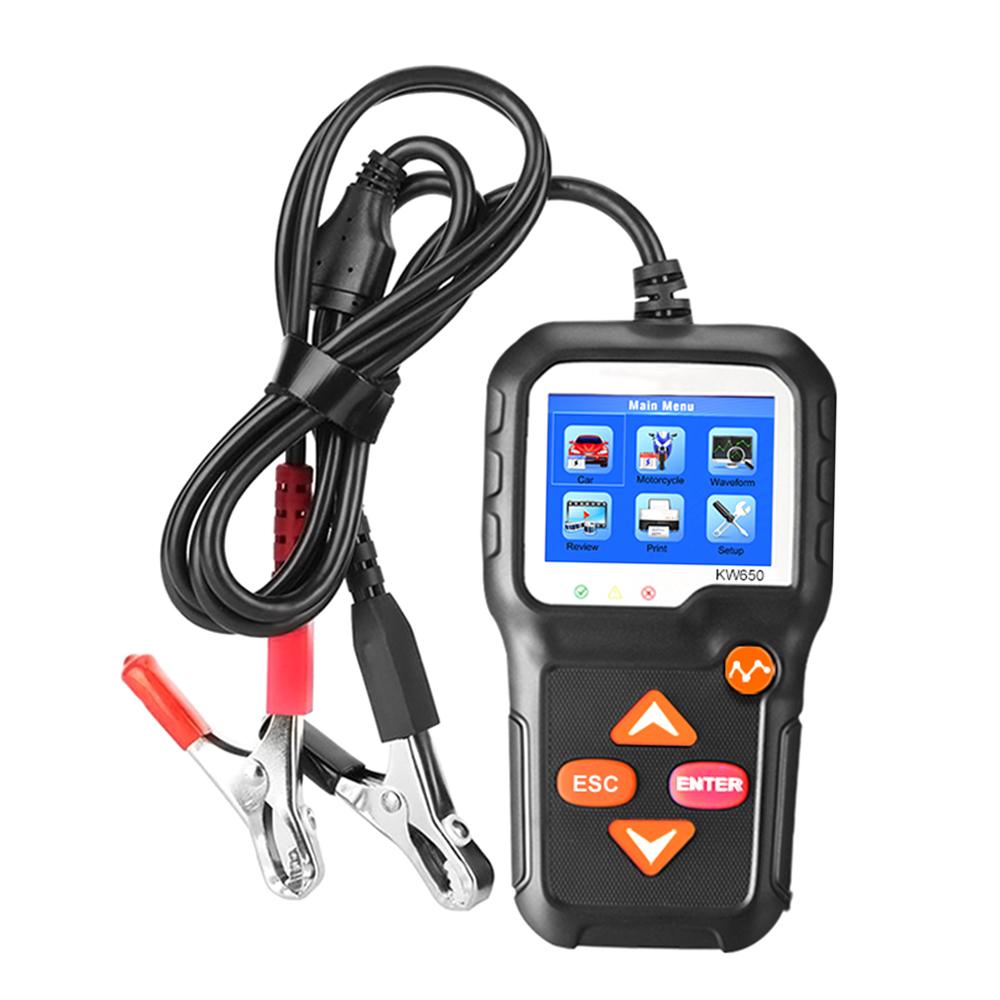 Car Battery Tester 12V Car Auto Battery Load Tester On Cranking System and Charging System Scan Tool Battery Tester Automotive for CarsCelsiusSUVsCels