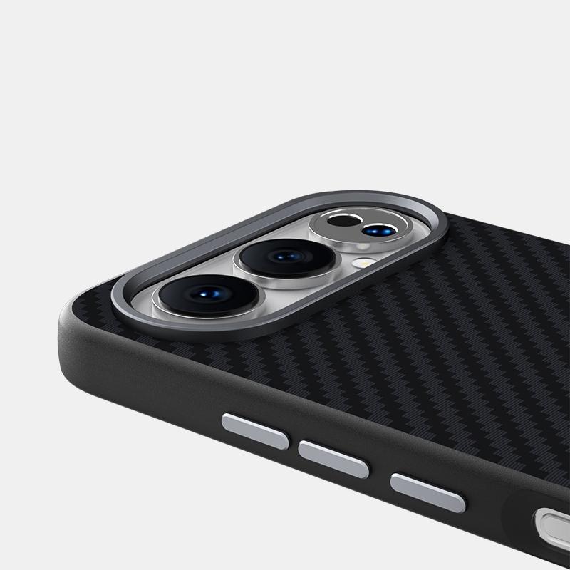 Premium 1500D Carbon Fiber for Magsafe Case for Honor 500 500 Pro Magnetic Wireless Charging Skin Feel Kevlar Lens Protect Cover