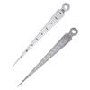 Taper for Gap Gauge & Straight Ruler 1-15mm 1-15cm Stainless Steel Depth Ruler Hole Inspection Tool Dimensional Measurem