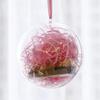 Christmas Acrylic Transparent Ball - DIY Decor Gift Box for Cake and Candy