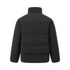 Li Ning Down Jackets Unisex Black Stand Collar Thickened AYMV581-4