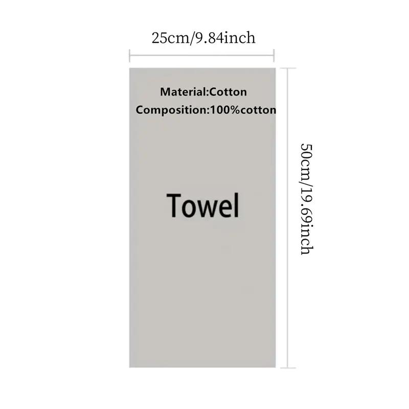 4pcs Cute Cartoon Animal Embroidered Small Towels, Soft Hand Towels Christmas Halloween Thanksgiving Valentine'S Day Easter Gift