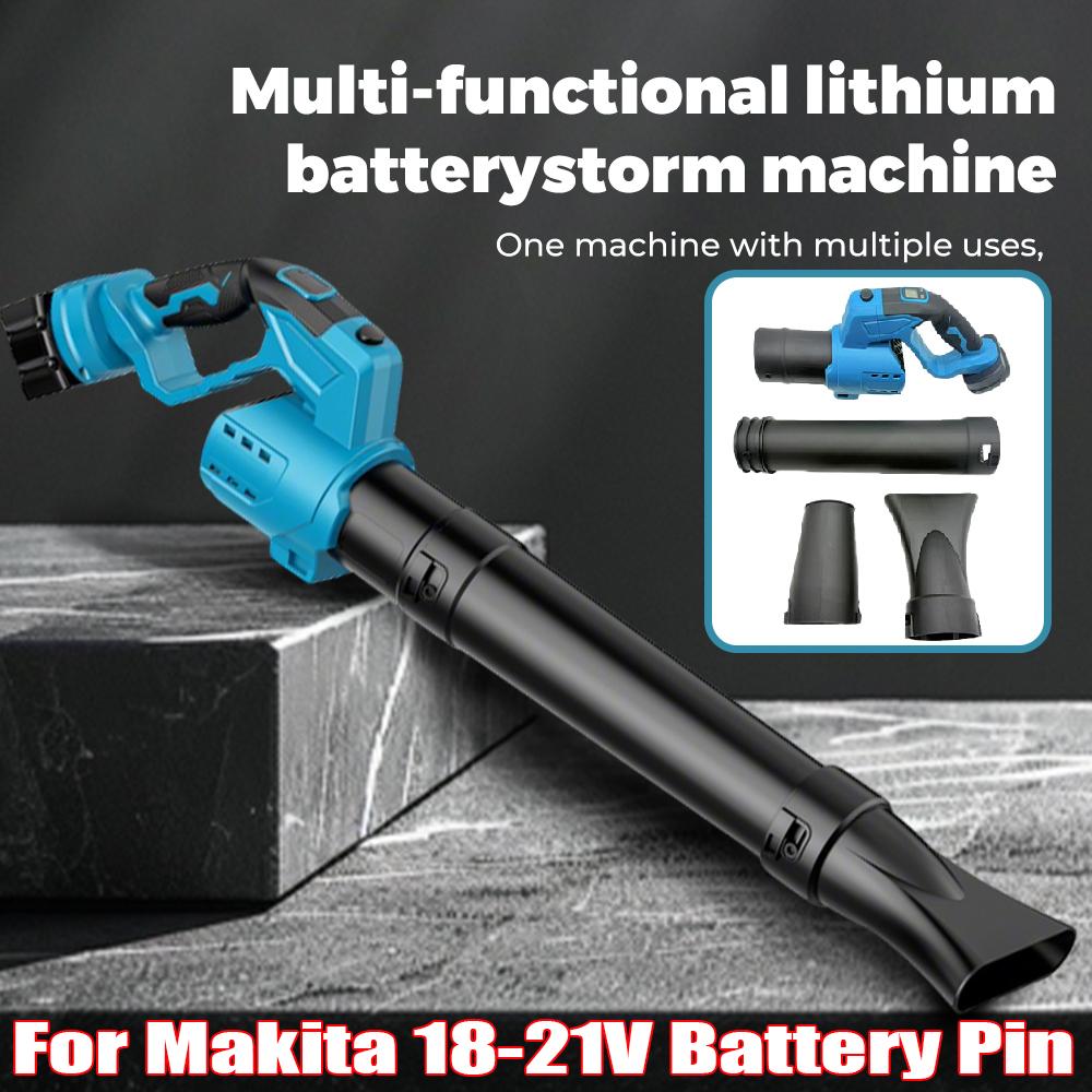 Suflător Electric Fără Perii Pentru Baterie Makita 18V Suflător de Frunze Fără Fir Suflătoare de Frunze și Zăpadă Ventilator Turbo Instrument de Curățare Praf