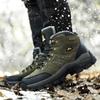 Winter High-top Couple Outdoor Hiking Hiking Shoes Fashionable Casual Warm Thick-soled Non-slip Single Shoes Men