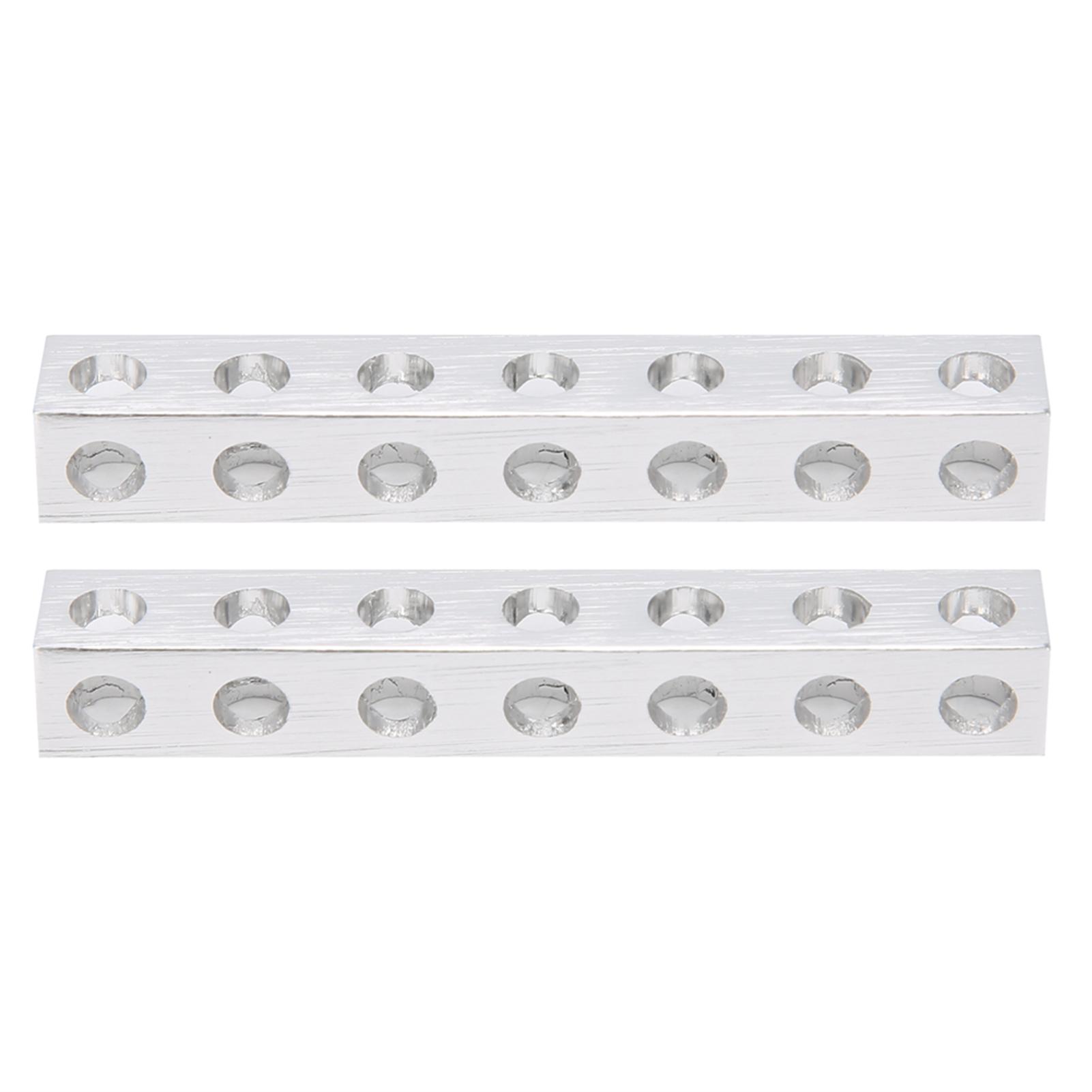 

2pcs 7 Holes Square Beam 310600070056 Robotic Structure Part Accessory 8 x 8 x56mm