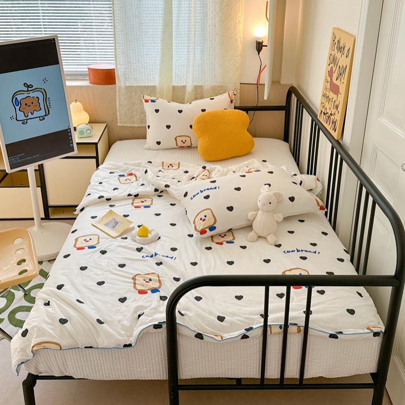 2025 Soft Milk Knit Cotton Soy Summer Cool Quilt
