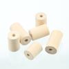 15 stk 25 mm 30 mm 40 mm Stor Sylinderform Naturtre Håndverk Store Hull Perler for DIY Håndverk Treskjæring Smykkefremstillings Tilbehør