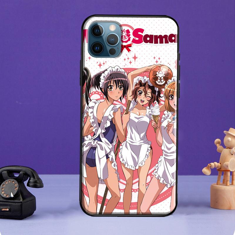 Anime Maid Sama Kaichou Wa Phone Case For iPhone 11 14 13 Pro Max XS XR X SE 2020 5S 6S 7 8 Plus 12 Mini Back Cover