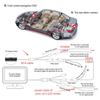 American License Plate Frame Waterproof Car Rear View Camera US Reverse Backup Camera IR Night Version Parking Assistance 8LED