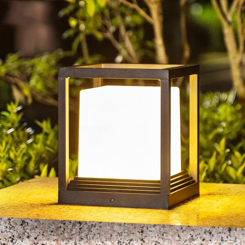 Waterproof Solar Outdoor Lamp - Gate Post & Courtyard Light