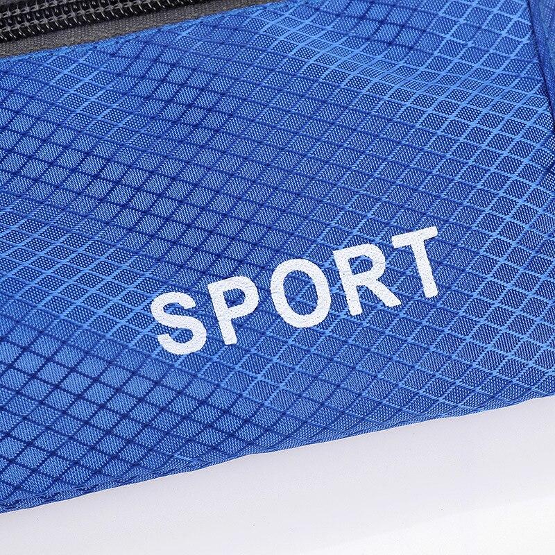 Multifunction Man Waist Bag Nylon Chest Pack for Women Running Belt Sports Bag Moblie Phone Bags Pouch Pocket Travel Chest Bag