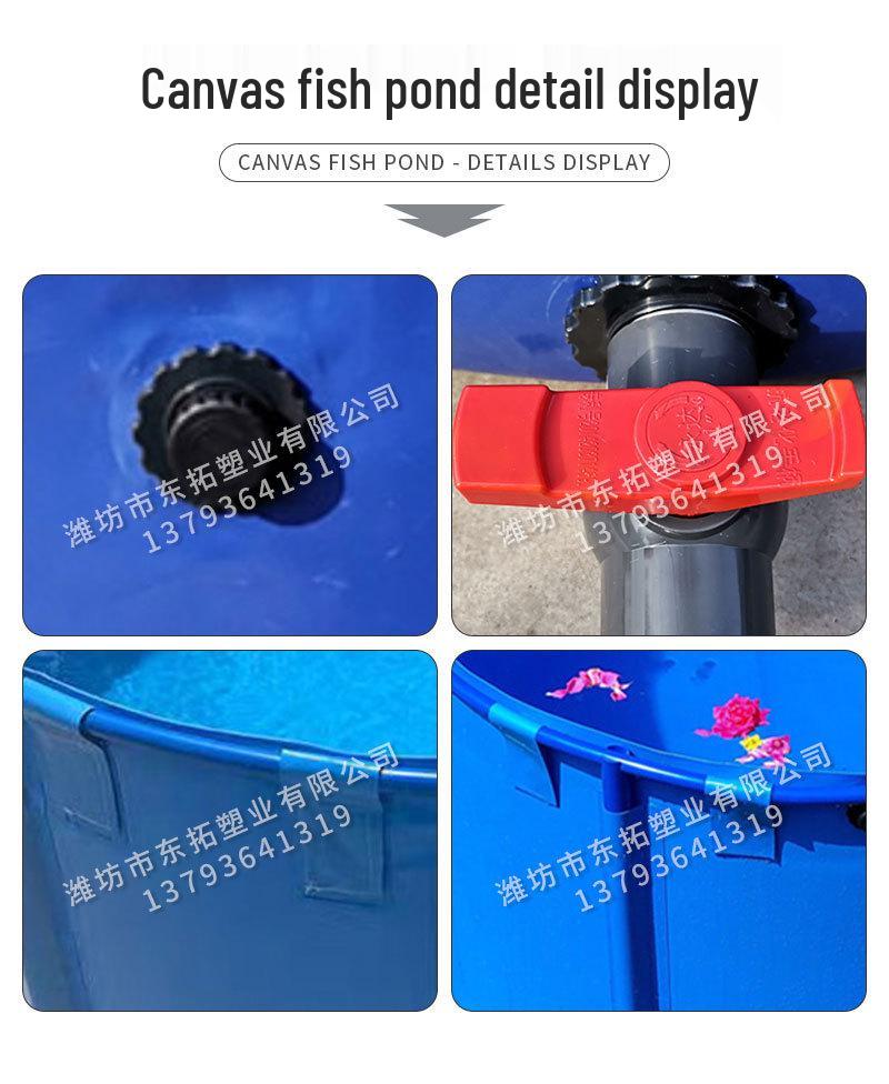 Skládací venkovní sud na sběr dešťové vody pro zahradu a dvůr