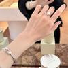 Versatile Women's Pearl Ring Bracelet: Trendy, Adjustable, Fashionable, Cool Ins Style